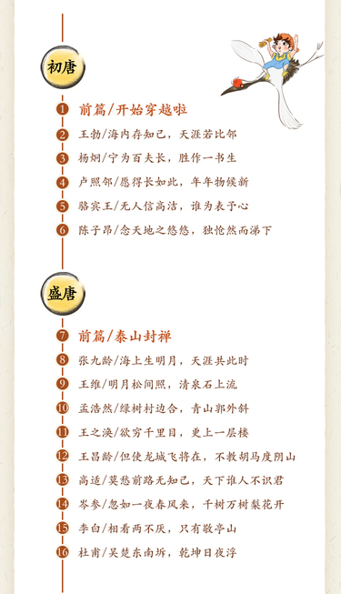 給孩子的極簡(jiǎn)唐詩史-有書課堂