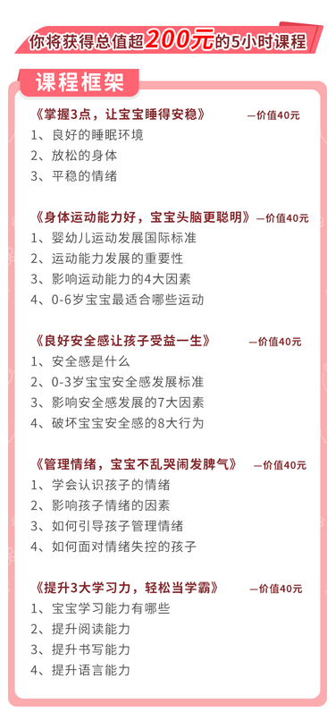 優(yōu)秀父母必修五堂課，育兒必備知識一網(wǎng)打盡