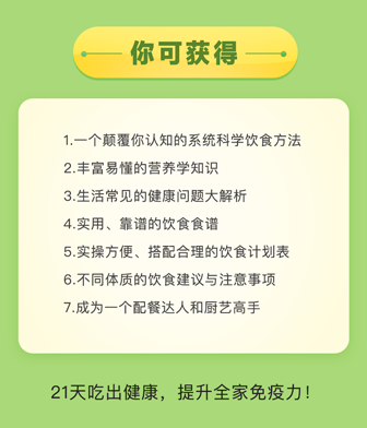 中國家庭的健康飲食課：排毒刮油營養(yǎng)健康4步曲